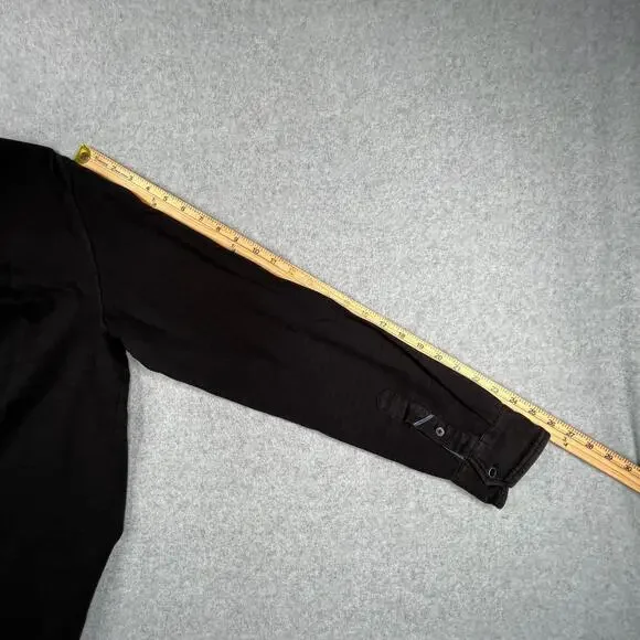 Robert Graham Shirt Large Black Button Up Long Sleeve Pocket Casual Mens - Picture 10 of 13